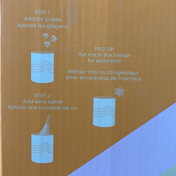 New In Box Society6 Wine Chiller - Picture 3 of 3